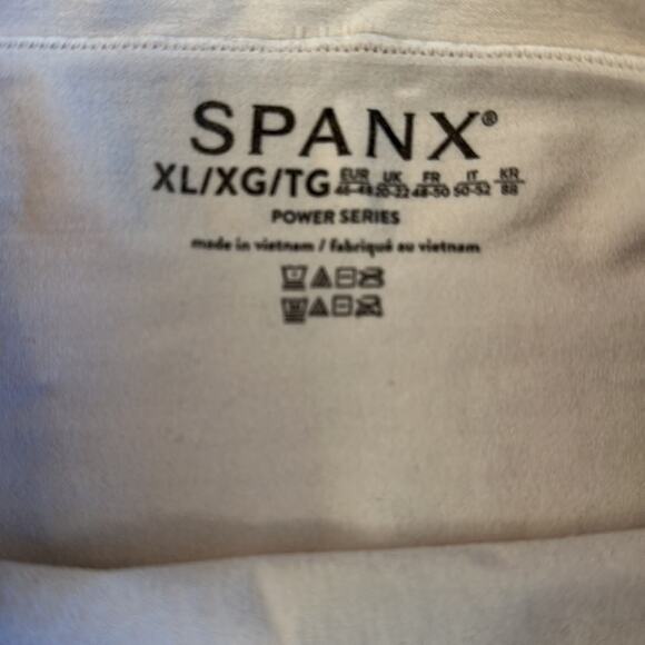 Spanx 2745 Seamless Power Sculpting High-Waisted Mid-Thigh Shorts Soft Nude XL - Picture 10 of 13